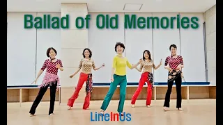 [초급]  추억의 발라드(Ballad of Old Memories) Line Dance (Dance & Count) [Lineinus]