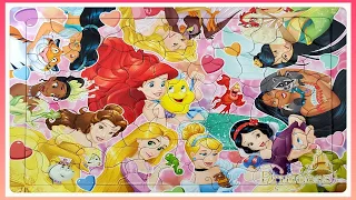 Disney princess puzzle ディズニープリンセスパズル❤︎アリエル❤︎ラプンツェル Principessa Disney・Putri Disney・Принцесса Диснея