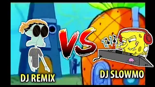 Adu Lagu DJ | DJ Spongebob VS Squidward | Meme Spongebob VS Squidward