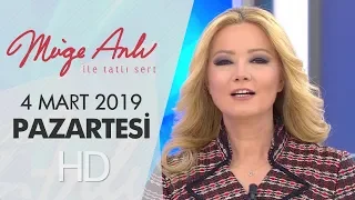 Müge Anlı ile Tatlı Sert 4 Mart 2019 | Pazartesi