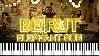 Beirut - Elephant Gun (Piano)