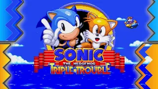 ☆Sonic The Hedgehog: Triple Trouble 16- Bit ( V1.1.0 ) ☆ | Fan-Game Mobile Version Walktrough |