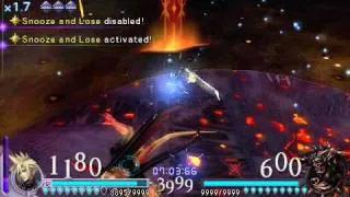 Dissidia Final Fantasy Cloud vs Chaos (Time Attack New Record 07:46:60)