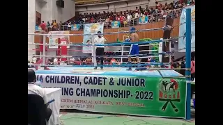 cadet and junior National kick boxing championship| kolkata simran magotra|blue corner