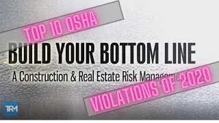 Top 10 OSHA Violations in 2020