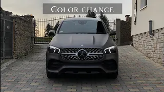 Mercedes GLE Wrap | zmiana koloru  | RB Technique Detailing Studio