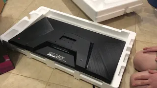 UNBOXING MY NEW MSI OPTIX G271 27" MONITOR