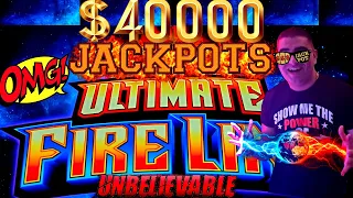 $40,000 Handpay Jackpots On Ultimate Fire Link Slots - ✓ FANTASTIC JACKPOTS COMPILATION