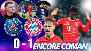 Paris Saint Germain 0-1 Bayern Munich,le Bayern fume le PSG grâce Coman(le debrif)