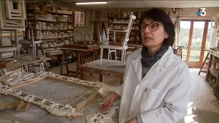 Un atelier de sculpture et de dorure sur bois à Gourville en Charente