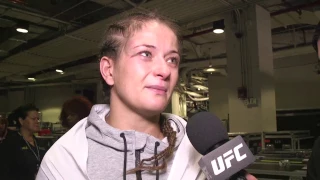 UFC 205: Karolina Kowalkiewicz Backstage Interview