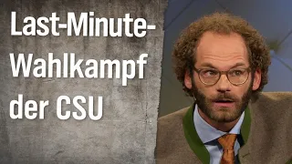 Last-Minute-Wahlkampf-Koordinator der CSU: Maxi Schafroth | extra 3 | NDR
