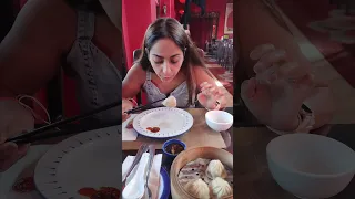 Divya's First Time Trying Xiaolongbao in Bali | Chinese Food In Bali