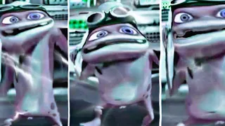 crazy frog | mix distortion + water reflection | weird audio & visual effects | ChanowTv