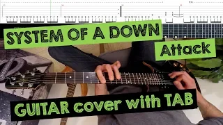 🎸 SYSTEM OF A DOWN - Attack (FPV/POV GUITAR cover with TAB)