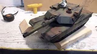 VSTank 1:24 scale M1A1 Abrams tank first look