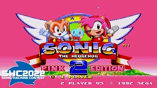 Sonic The Hedgehog 2: Pink Edition (SHC '22) ✪ Easy & Normal Playthrough (1080p/60fps)