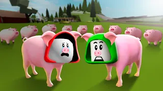 Escape Or Get Eaten As Pigs - Maizen Roblox