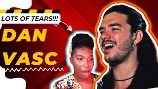 I CRIED 😭😭!! First Time Reacting to Dan Vasc | Metal singer PERFORMS the heck out of “Amazing Grace“