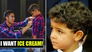 That’s why Cristiano Ronaldo doesn’t allow his son to eat ice-cream