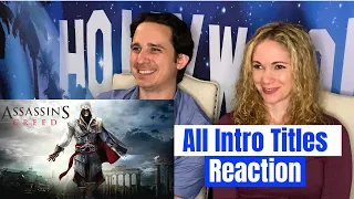 Assassins Creed All Title Intros Reaction