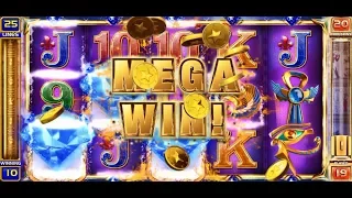 MEGA BIG win 90x on Cleopatra Jewels Slot ($1.25 bet)