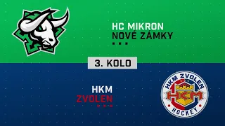 3.kolo štvrťfinále HC Mikron Nové Zámky - HKM Zvolen HIGHLIGHTS