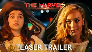 The Marvels -  Official Teaser Trailer  (Brie Larson, Samuel L. Jackson, Iman Vellani)