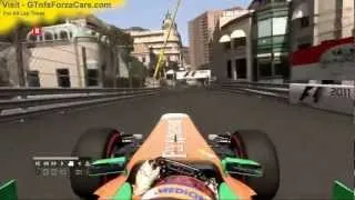 Formula 1 2011 Monaco Grand Prix Force India Mercedes VJM04 F1