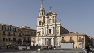 "Caltanisetta città". Sicilia. Italia in 4K