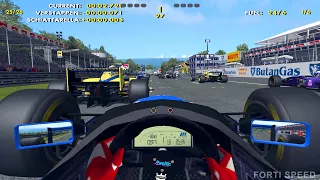F1 1995 | Giovanni Lavaggi Onboard | Monza Italy | Pacific-Ford | F1 Challenge 99 02 | HD