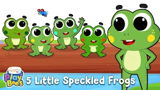 Five Little Speckled Frogs | Nursery Rhymes for Babies & Kids Songs