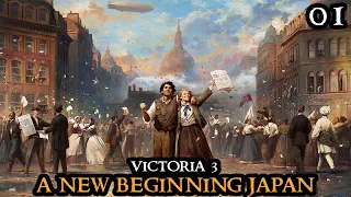 VICTORIA 3 - A New Beginning - JAPAN 1.5 || FULL GAME Part 01 #sponsored