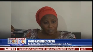 Ondo Assembly Crisis: Embattled Speaker Says Suspension Is A Ruse