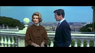 Assassination in Rome 1965 Hugh O'Brian & Cyd Charisse