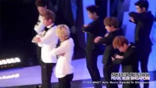 [Fancam] 111129 MAMA SG - Kyuhyun focused - Superman, Mr Simple & Sorry Sorry