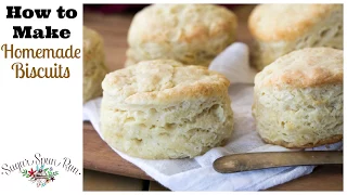 How to Make Homemade Biscuits from Scratch (Just 6 ingredients!)