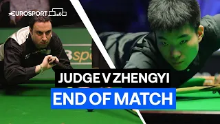 Judge Puts in Class Performance against Fan Zhengyi | 2022 BetVictor European Masters