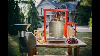 How to make juice from apples, grapes, fruit, berries, vegetables, pineapples - SIA Apple Press Ltd