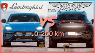 URUS VS DBX [4K] 0-200km Acceleration  #acceleration #forzahorizon5 #supercar