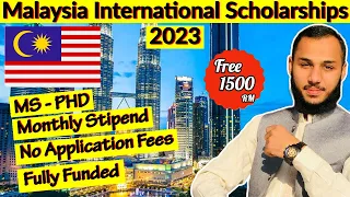 How to Apply for Malaysia International Scholarship 2023 | Malaysian International Scholarship 2023