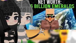 Mob Talker React To The Richest Villager in Minecraft by Grox (Finally)