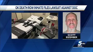 Oklahoma death row inmate files lawsuit against Dept. of Corrections