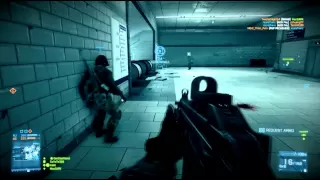 Battlefield 3 Gameplay: 64 Player Metro Conquest [HD]