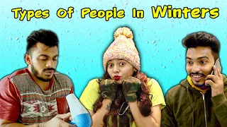 Types Of People During Winters | Funny Video | 4 Heads