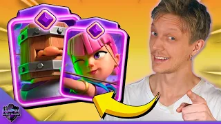 My ABSOLUTE Favorite Deck is CRUSHING LADDER in Clash Royale