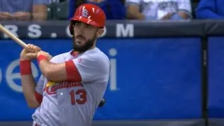 STL@MIL: Carpenter collects four hits, two triples