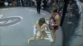 Bellator MMA Highlight: Zoila Frausto Stunning Knee KO Over Rosi Sexton