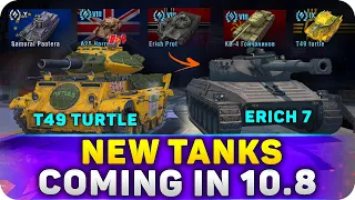 Hidden Tanks In 10.8 | WoT Blitz