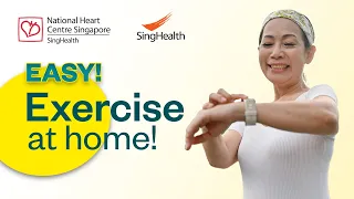 Quick 10-Minute Beginner Aerobic Exercise (Standing) for Cardiac Patients | Exercise at Home!